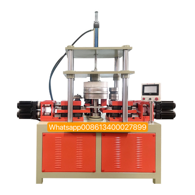 เครื่องตัดและม้วนขอบไม่เรียบร้อย CNC Servo เครื่องหมุนโลหะหมุน เครื่องหมุนเสริมกระโปรง